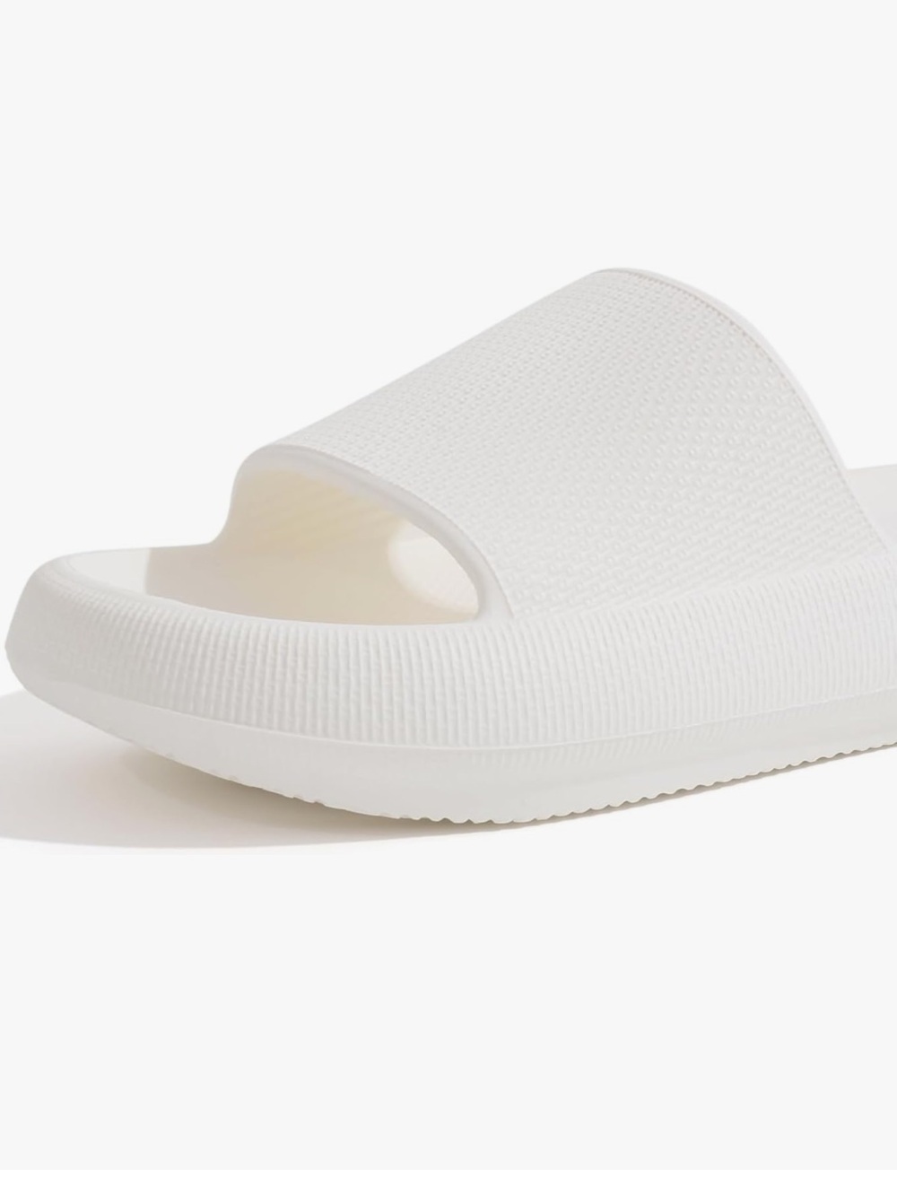 Pillow Slippers White Recovery Cloud Slide Sandals